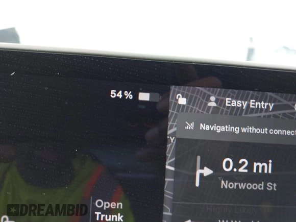 2018 Tesla Model 3 Long Range Battery with VIN 5YJ3E1EA3JF023300, listed as a IAAI auction lot 41925504 with 100,512 mi miles and . Bid and sale history available at DreamBid. Image 18.