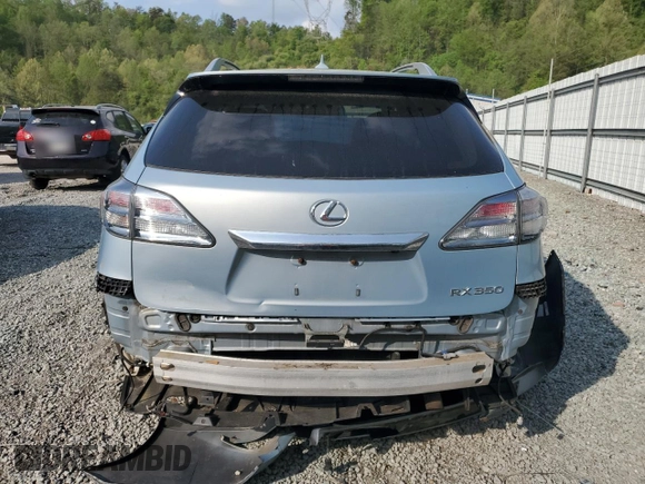 2012 Lexus RX 350 with VIN 2T2BK1BA2CC126946, listed as a Copart auction lot 54875315 with 162,591 mi miles and Salvage title. Bid and sale history available at DreamBid. Image 6.
