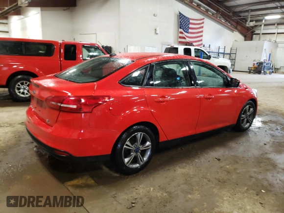 2017 Ford Focus SE with VIN 1FADP3FE8HL226563, listed as a Copart auction lot 56775045 with 75,503 mi miles and Clean title. Bid and sale history available at DreamBid. Image 3.