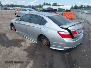 2013 Honda Accord EX z VIN 1HGCR2F73DA162760, wystawiony jako IAAI lot #42473307 z przebiegiem Nie podano mil oraz . Historia ofert i sprzedaży dostępna na DreamBid. Obrazek 3.