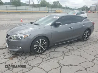 2017 Nissan Maxima SV z VIN 1N4AA6AP8HC457395, wystawiony jako Copart lot #58840075 z przebiegiem 161 551 mil mil oraz Szkoda całkowita • Salvage title. Historia ofert i sprzedaży dostępna na DreamBid. Obrazek 1.