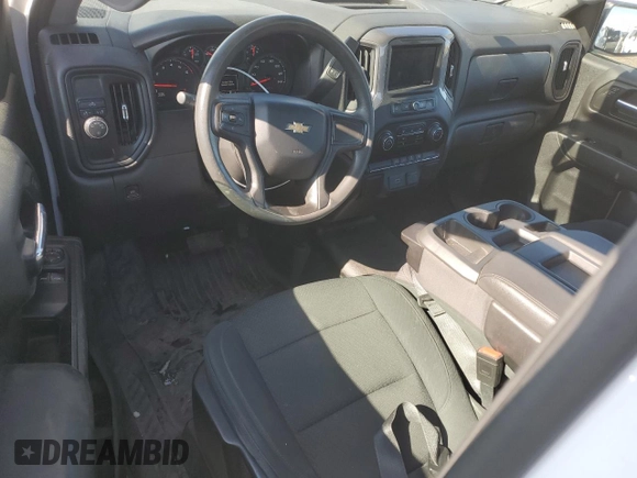 2020 Chevrolet Silverado 1500 Work Truck with VIN 3GCNWAEF9LG416412, listed as a Copart auction lot 45470555 with 86,483 mi miles and Salvage Title. Bid and sale history available at DreamBid. Image 8.