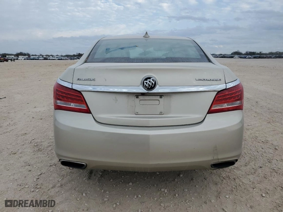2016 Buick LaCrosse with VIN 1G4GA5G33GF182868, listed as a Copart auction lot 86427914 with 97,800 mi miles and Salvage Title. Bid and sale history available at carsss.com. Image 6.
