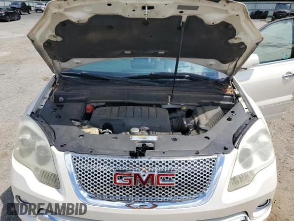 2011 GMC Acadia Denali with VIN 1GKKRTED2BJ384392, listed as a Copart auction lot 53632125 with 162,385 mi miles and Salvage Title. Bid and sale history available at DreamBid. Image 13.