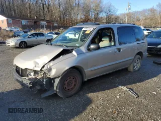 2000 Nissan Quest GXE z VIN 4N2XN11T8YD834663, wystawiony jako Copart lot #86860764 z przebiegiem 231 076 mil mil oraz Szkoda całkowita • Salvage title. Historia ofert i sprzedaży dostępna na DreamBid. Obrazek 1.