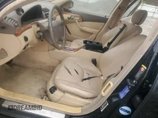 2002 Mercedes-Benz S-Class 4.3L with VIN WDBNG70JX2A310929, listed as a Copart auction lot 79703214 with 0 mi miles and Salvage Title. Bid and sale history available at carsss.com. Image 7.