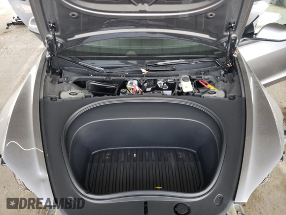 2025 Tesla Model 3 Long Range with VIN 5YJ3E1EA8SF880617, listed as a Copart auction lot 49484815 with 2,625 mi miles and Salvage Title. Bid and sale history available at DreamBid. Image 12.
