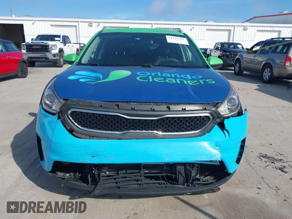 2018 Kia Niro LX with VIN KNDCB3LC2J5158021, listed as a IAAI auction lot 41435901 with 74,455 mi miles. Bid and sale history available at carsss.com. Image 12.