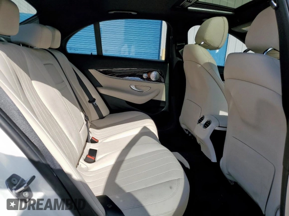 2017 Mercedes-Benz E 300 Luxury with VIN WDDZF4JB6HA203130, listed as a Copart auction lot 55818005 with 56,144 mi miles and Salvage title. Bid and sale history available at DreamBid. Image 10.