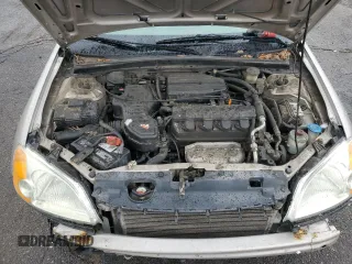 2001 Honda Civic EX with VIN 1HGES257X1L048799, listed as a Copart auction lot 51830975 with 201,051 mi miles and Salvage Title. Bid and sale history available at carsss.com. Image 11.
