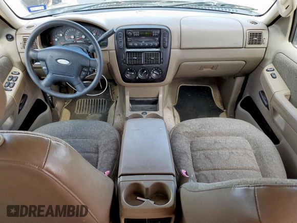 2005 Ford Explorer XLS with VIN 1FMZU62K55UA40924, listed as a Copart auction lot 60080185 with 185,200 mi miles and Salvage title. Bid and sale history available at DreamBid. Image 8.