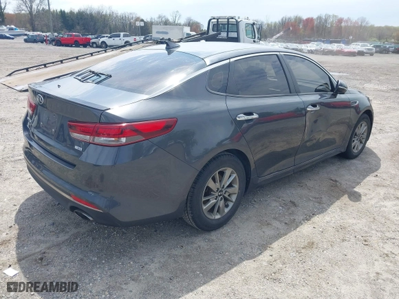 2017 Kia Optima LX 1.6T with VIN 5XXGT4L12HG173515, listed as a IAAI auction lot 42040458 with 103,595 mi miles. Bid and sale history available at carsss.com. Image 4.