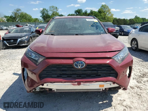 2019 Toyota RAV4 Hybrid LE with VIN 2T3MWRFV3KW039171, listed as a Copart auction lot 54837275 with Not provided miles and Clean title. Bid and sale history available at DreamBid. Image 5.