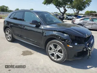 2019 Audi Q5 Premium Plus with VIN WA1BNAFY0K2115034, listed as a Copart auction lot 58176075 with 78,705 mi miles and Non repairable. Bid and sale history available at DreamBid. Image 4.