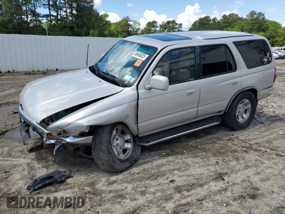 1997 Toyota 4Runner SR5 z VIN JT3HN86R2V0085668, wystawiony jako Copart lot #56460025 z przebiegiem 127 352 mil mil oraz Szkoda całkowita • Salvage title. Historia ofert i sprzedaży dostępna na DreamBid. Obrazek 1.