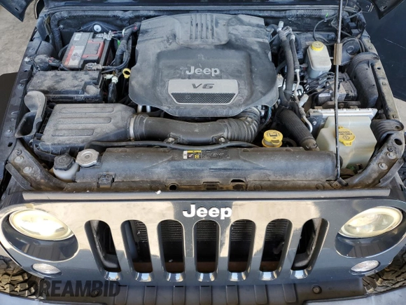 2017 Jeep Wrangler Sport z VIN 1C4AJWAG6HL602444, wystawiony jako Copart lot #53789495 z przebiegiem 116 157 mil mil oraz Szkoda całkowita • Salvage title. Historia ofert i sprzedaży dostępna na DreamBid. Obrazek 11.
