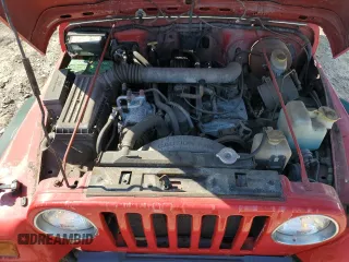 1997 Jeep Wrangler Sport with VIN 1J4FY19S6VP457871, listed as a Copart auction lot 68220154 with 177,688 mi miles and Clean Title. Bid and sale history available at carsss.com. Image 12.