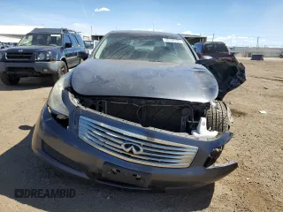 2007 Infiniti G35 Sedan G35x with VIN JNKBV61F37M806710, listed as a Copart auction lot 50420395 with 161,048 mi miles and Salvage Title. Bid and sale history available at carsss.com. Image 5.