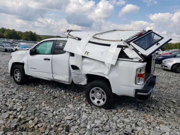 2022 Chevrolet Colorado 2WD Work Truck with VIN 1GCHSBEAXN1114194, listed as a Copart auction lot 63650074 with 0 mi miles and Salvage Title. Bid and sale history available at carsss.com. Image 2.