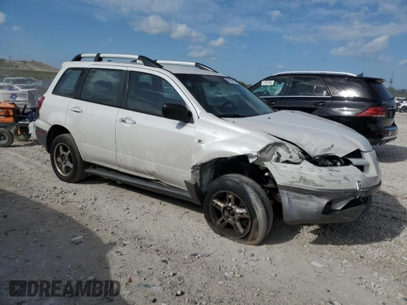 2006 Mitsubishi Outlander LS with VIN JA4LX31F96U012351, listed as a Copart auction lot 50934165 with 150,372 mi miles and Salvage Title. Bid and sale history available at carsss.com. Image 4.