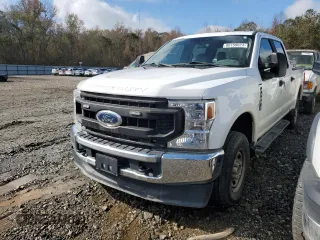 2021 Ford Super Duty F-250 SRW XL with VIN 1FT7W2B64MEC85451, listed as a Copart auction lot 80159024 with 0 mi miles and Salvage Title. Bid and sale history available at carsss.com. Image 1.