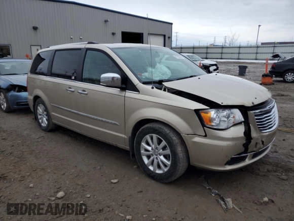 2016 Chrysler Town & Country Limited Platinum with VIN 2C4RC1GG9GR136084, listed as a Copart auction lot 47260655 with 105,413 mi miles and Non Repairable. Bid and sale history available at carsss.com. Image 4.