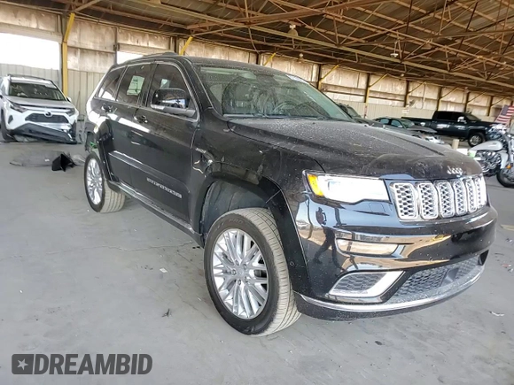 2018 Jeep Grand Cherokee Summit with VIN 1C4RJFJT4JC344141, listed as a Copart auction lot 57123685 with 86,893 mi miles and Salvage title. Bid and sale history available at DreamBid. Image 14.