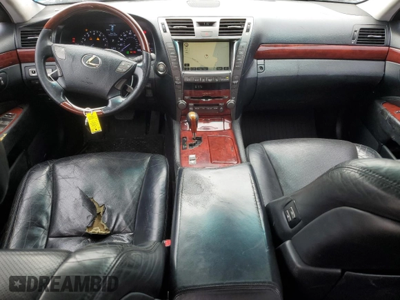2008 Lexus LS 460 z VIN JTHBL46F585075471, wystawiony jako Copart lot #54118315 z przebiegiem 94 680 mil mil oraz Tytuł czysty. Historia ofert i sprzedaży dostępna na DreamBid. Obrazek 8.
