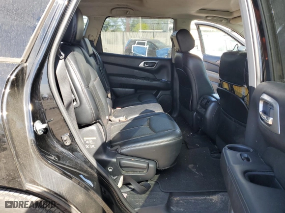 2017 Nissan Pathfinder S with VIN 5N1DR2MM5HC672187, listed as a Copart auction lot 54257755 with 114,928 mi miles and Clean Title. Bid and sale history available at carsss.com. Image 11.