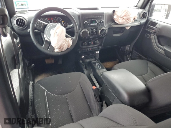 2018 Jeep Wrangler JK Unlimited Sport S with VIN 1C4BJWDG5JL891208, listed as a Copart auction lot 86626294 with 52,390 mi miles and Salvage Title. Bid and sale history available at carsss.com. Image 8.