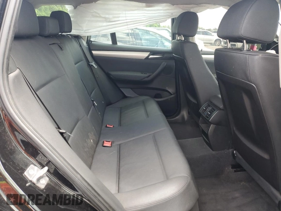 2012 BMW X3 28i with VIN 5UXWX5C56CL723153, listed as a Copart auction lot 52357795 with 93,916 mi miles and Salvage Title. Bid and sale history available at DreamBid. Image 11.