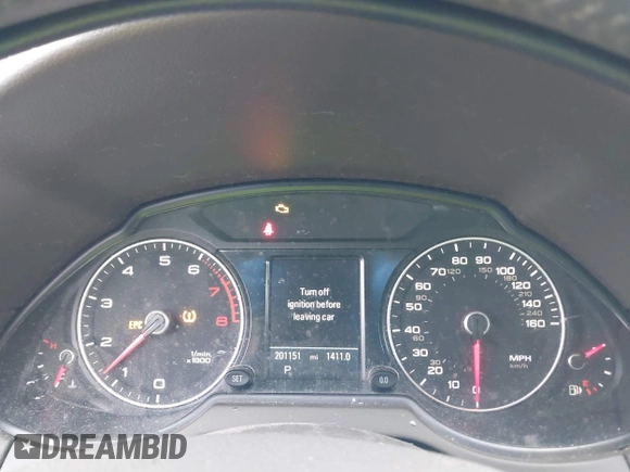 2013 Audi Q5 Premium Plus with VIN WA1LFAFPXDA022071, listed as a IAAI auction lot 41669993 with 201,151 mi miles and . Bid and sale history available at DreamBid. Image 7.