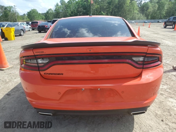 2022 Dodge Charger SXT with VIN 2C3CDXBG1NH126024, listed as a Copart auction lot 51675105 with 40,348 mi miles and Salvage Title. Bid and sale history available at DreamBid. Image 6.