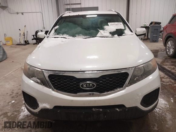 2012 Kia Sorento LX with VIN 5XYKTDA28CG217978, listed as a IAAI auction lot 41920274 with 151,978 mi miles. Bid and sale history available at carsss.com. Image 12.