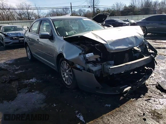 2007 Mercury Milan Premier with VIN 3MEHM08Z97R652599, listed as a Copart auction lot 46596345 with 92,720 mi miles and Salvage Title. Bid and sale history available at carsss.com. Image 10.