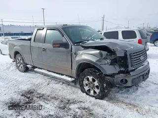 2012 Ford F-150 XL with VIN 1FTFX1EF5CFA47826, listed as a IAAI auction lot 41416177 with 116,988 mi miles. Bid and sale history available at carsss.com. Image 1.