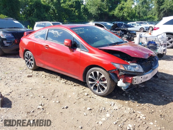 2013 Honda Civic Si with VIN 2HGFG4A58DH702433, listed as a IAAI auction lot 42646143 with 169,820 mi miles and . Bid and sale history available at DreamBid. Image 1.