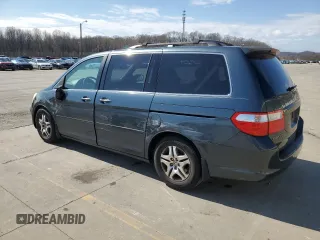 2006 Honda Odyssey EX with VIN 5FNRL38406B403705, listed as a Copart auction lot 50395855 with 252,722 mi miles and Salvage Title. Bid and sale history available at carsss.com. Image 2.