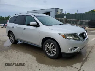 2015 Nissan Pathfinder S with VIN 5N1AR2MN2FC621609, listed as a Copart auction lot 56660325 with 150,730 mi miles and Clean title. Bid and sale history available at DreamBid. Image 4.