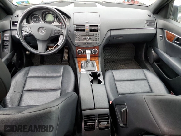 2011 Mercedes-Benz C-Class C 300 Sport with VIN WDDGF8BB0BR149653, listed as a Copart auction lot 52490125 with 95,315 mi miles and Salvage Title. Bid and sale history available at carsss.com. Image 8.