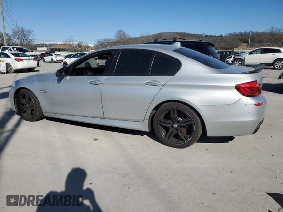 2013 BMW 5 Series 550i with VIN WBAFR9C51DDX79903, listed as a Copart auction lot 47576945 with 109,588 mi miles and Clean Title. Bid and sale history available at carsss.com. Image 2.