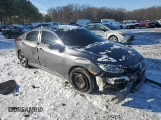 2020 Honda Civic Sedan LX with VIN 2HGFC2F66LH530273, listed as a Copart auction lot 41840655 with 69,684 mi miles and Salvage Title. Bid and sale history available at carsss.com. Image 4.