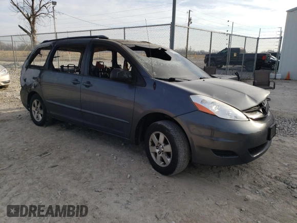 2006 Toyota Sienna CE with VIN 5TDZA23C86S534987, listed as a Copart auction lot 49209865 with 0 mi miles and Salvage Title. Bid and sale history available at carsss.com. Image 4.
