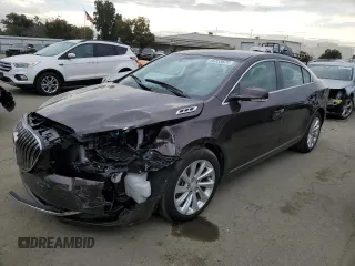 2015 Buick LaCrosse Premium I with VIN 1G4GD5G30FF214827, listed as a Copart auction lot 45353625 with 56,150 mi miles and Salvage Title. Bid and sale history available at carsss.com. Image 1.