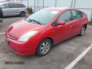 2007 Toyota Prius with VIN JTDKB20U873213000, listed as a IAAI auction lot 41765489 with 108,178 mi miles. Bid and sale history available at carsss.com. Image 2.