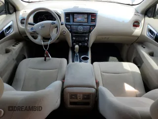 2014 Nissan Pathfinder Platinum with VIN 5N1AR2MNXEC652170, listed as a Copart auction lot 54186825 with 186,377 mi miles and Salvage title. Bid and sale history available at DreamBid. Image 8.