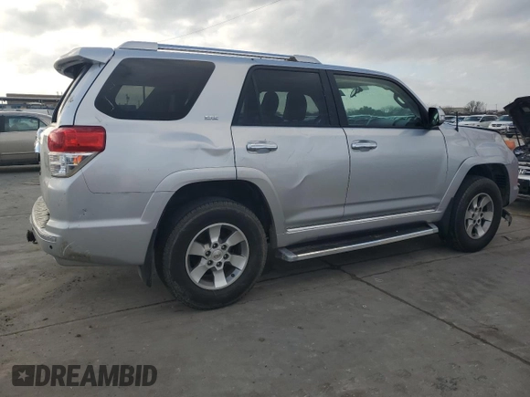 2011 Toyota 4Runner SR5 with VIN JTEZU5JR9B5027110, listed as a Copart auction lot 44232085 with 195,224 mi miles and Salvage title. Bid and sale history available at DreamBid. Image 3.