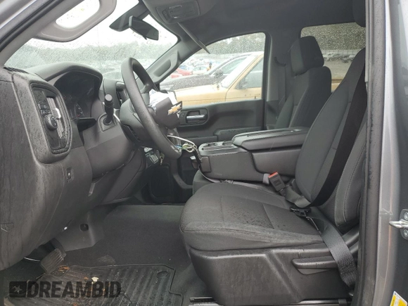 2020 Chevrolet Silverado 1500 Custom with VIN 3GCPWBEK5LG366278, listed as a Copart auction lot 83646074 with 90,466 mi miles and Salvage Title. Bid and sale history available at carsss.com. Image 7.