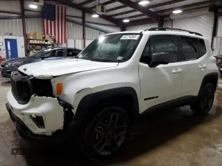 2021 Jeep Renegade Latitude with VIN ZACNJDB10MPM57646, listed as a Copart auction lot 48714865 with Not Provided miles and Salvage Title. Bid and sale history available at carsss.com. Image 1.