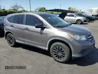 2013 Honda CR-V LX with VIN 3CZRM3H33DG706659, listed as a Copart auction lot 52009335 with 97,118 mi miles and Salvage Title. Bid and sale history available at carsss.com. Image 4.